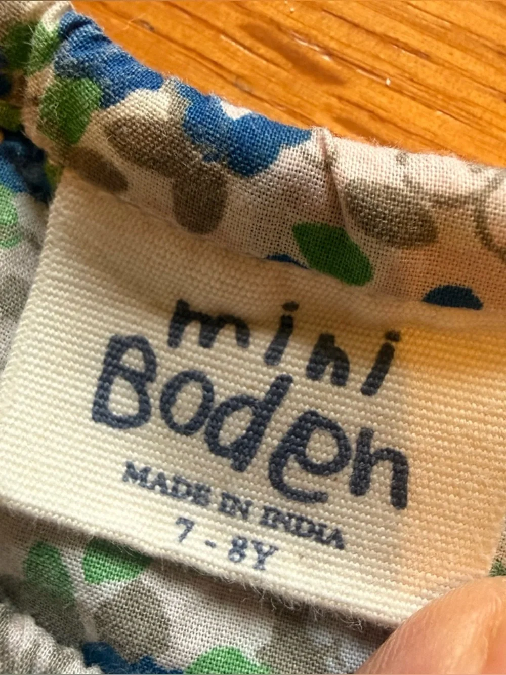 Mini Boden lightweight cotton